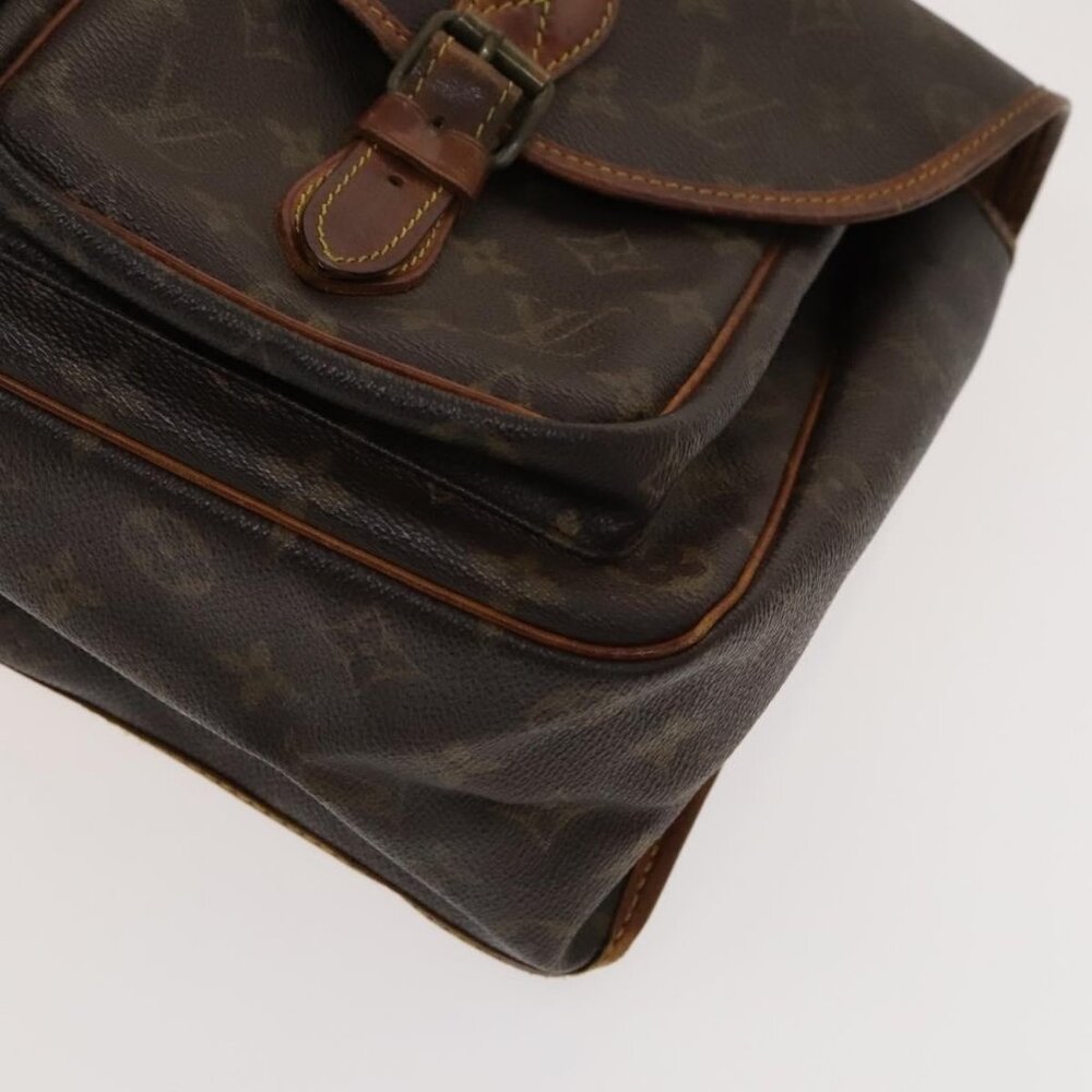 Authentic LOUIS VUITTON Monogram Gibeciere GM Shoulder Bag M42246 LV - Picture 6 of 16